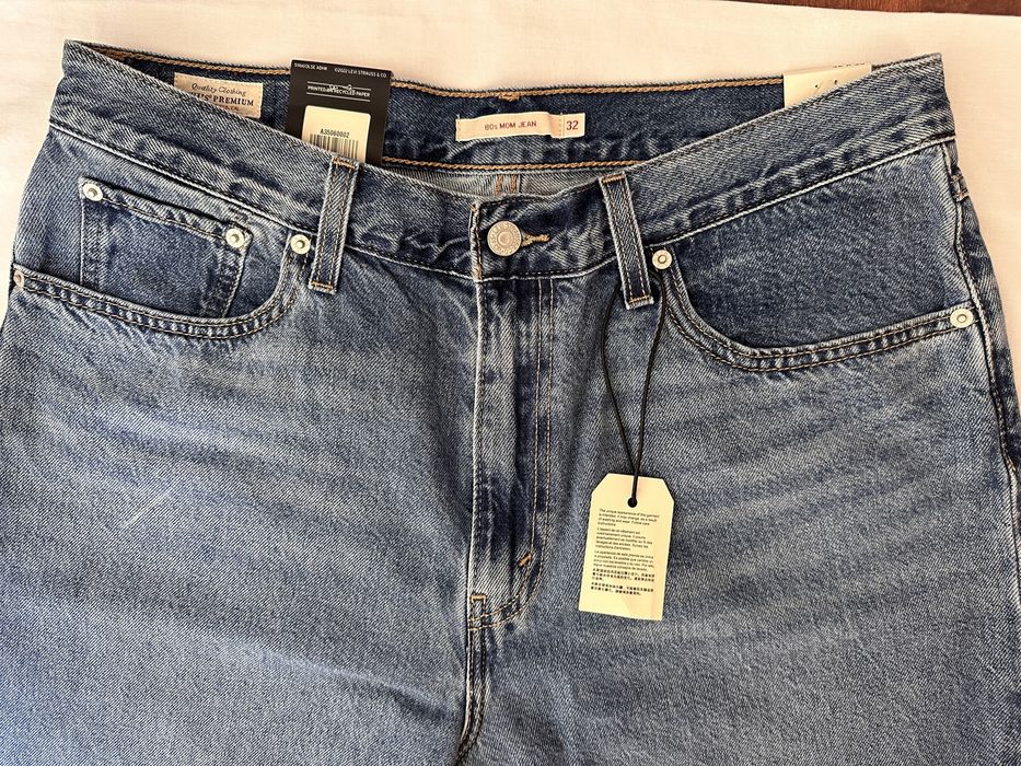 Jeansi-blugi ,Levi’s 501 si 80 Mom,marime W34(L) ,W32