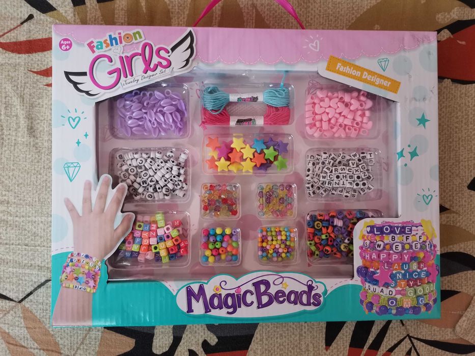 Set creat bratari cu margele artizanat fashion NOU transport Gratuit