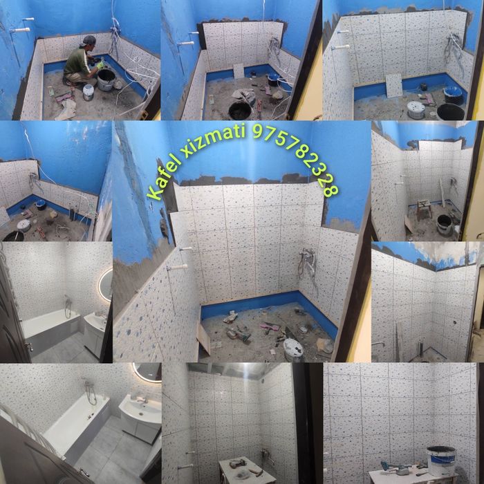 Маляр /Кафелчик/ квартира офис ремо Toshkent bo‘yicha xususiy remont