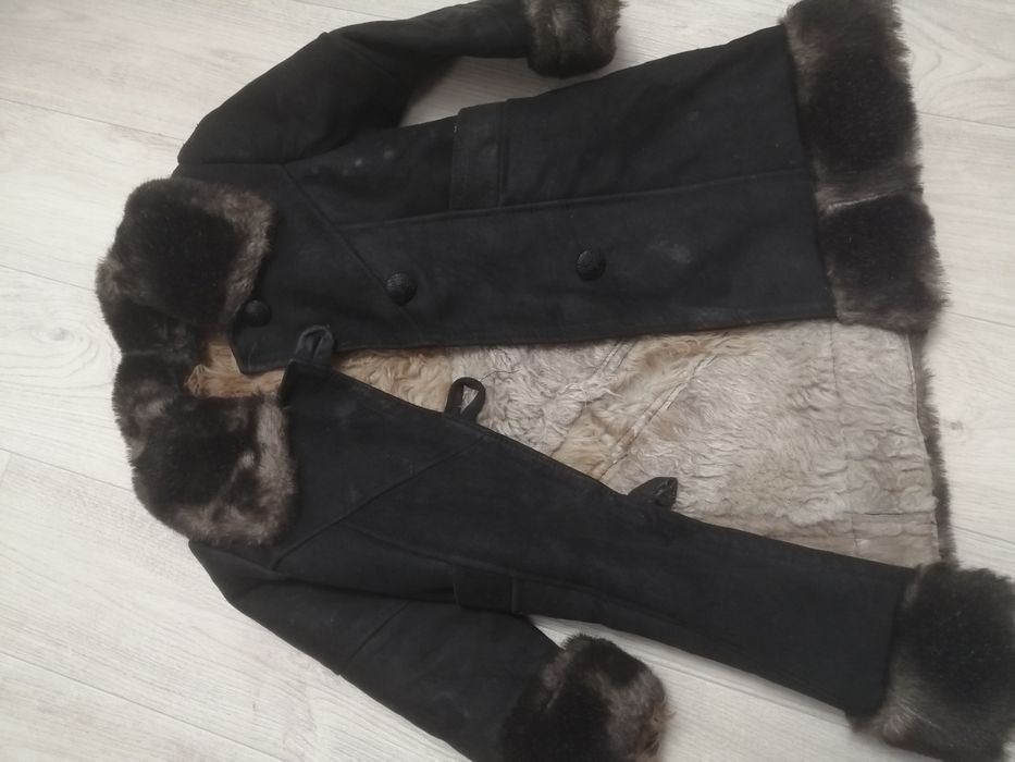 Дубленка детская, мех овчины