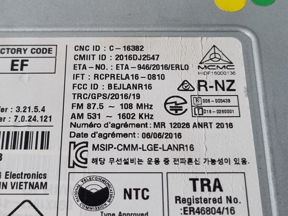 Modul Renault Kadjar 2015 - 2018 (1574) NAVIGATIE 281153199R Garantie