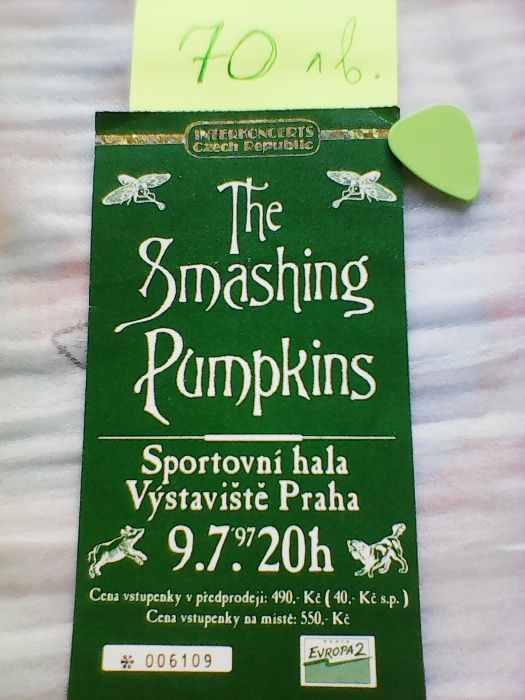 Колекционерски билети на Depeche Mode, U2, Nick Cave и мн. др.