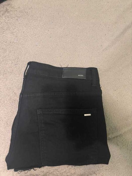 Blugi Amiri Negri MX1