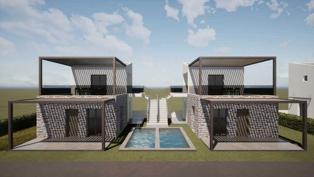 Мезонати в центъра на Аспровалта – завършени до ключ с басейн!