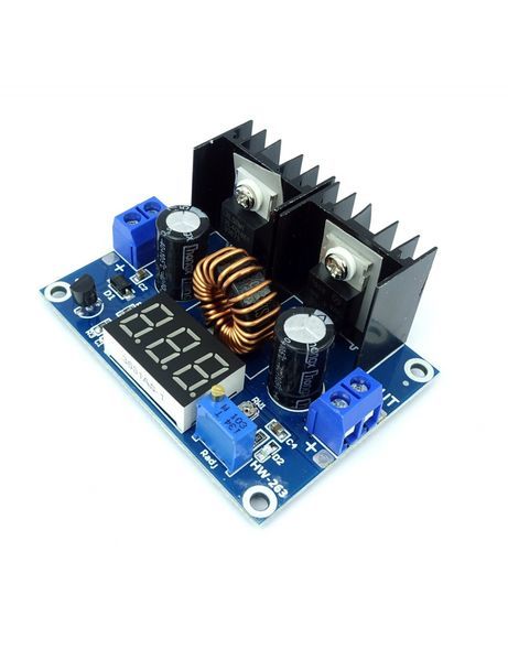 XL4016 Понижаващ преобразувател 1.25-36V 8A с дисплей