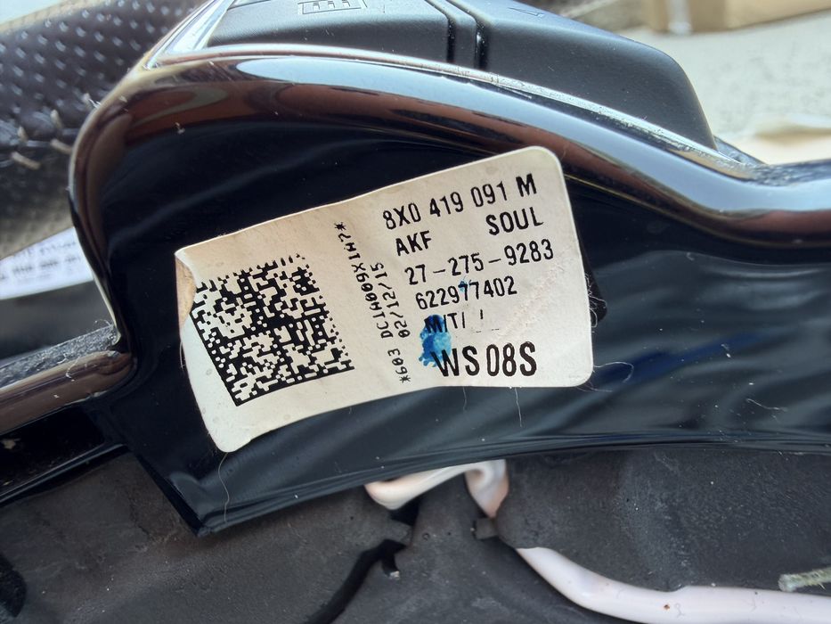 Volan + airbag Audi A6 C7, A7 4G S Line : 4G0880201P / 8X0419091M