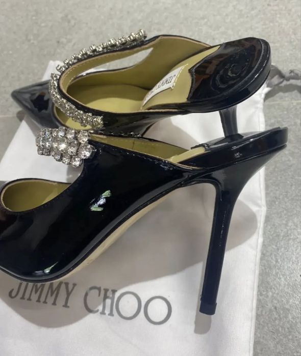 Pantofi Jimmy Choo bing 100mm pe stoc