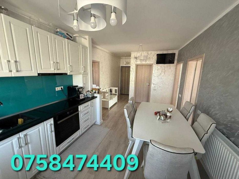 Apartament modern in Dej cu 3 camere,,et.3 din 4,cu Lift,bloc nou