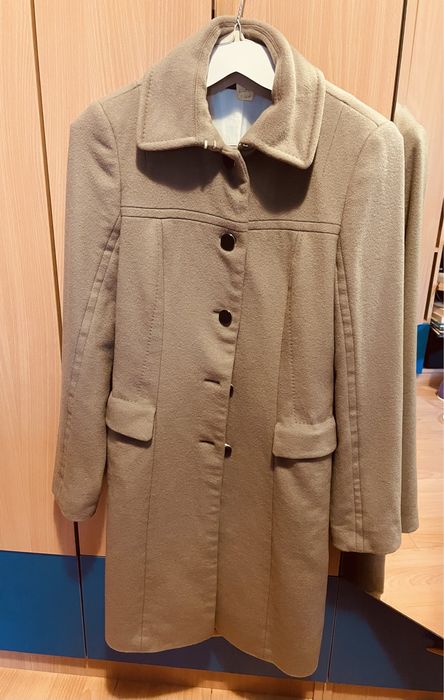 Palton 90% lana virgina 10% casmir