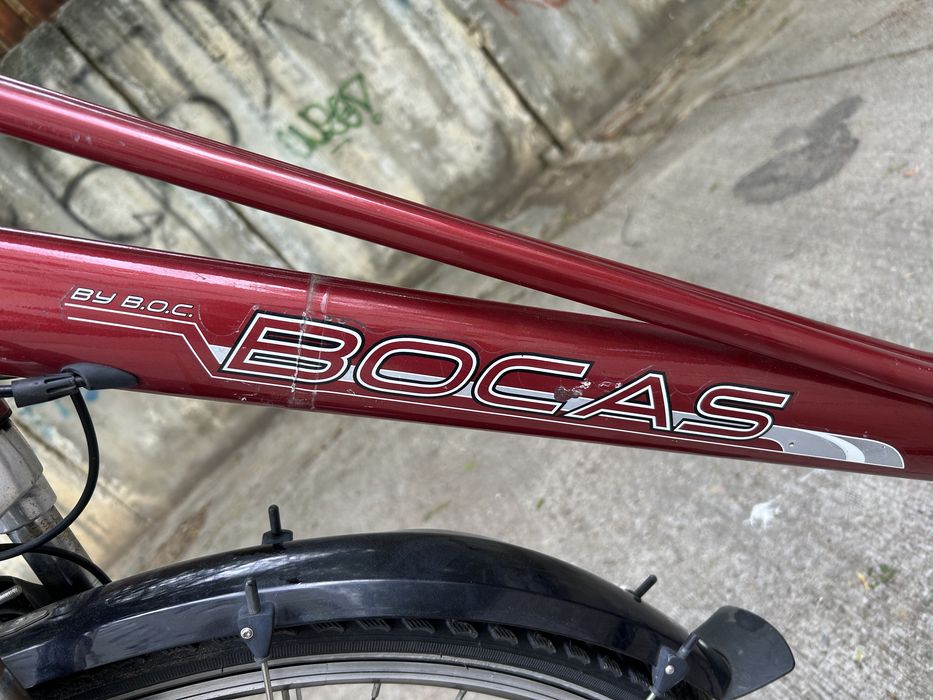 Bicicleta  de dama  Olandeza marca Bocas aluminiu 8 viteze in butuc frana HIdraulica