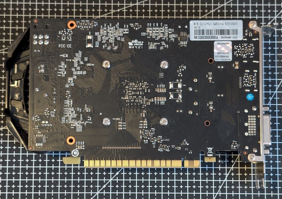 Видеокарта GTX 1050ti 4GB