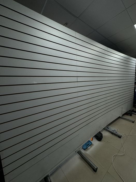 Стойка для экономпанель, витрины, напольная