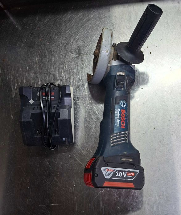 Bosch GWS 18-125 акумулаторен ъглошлайф