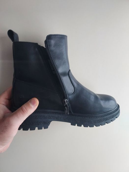 Cizme cu fermoar 35-36 (23,5 cm), ca NOI