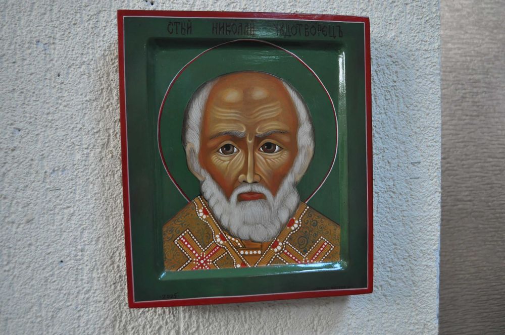 icoana pe lemn Sf. Nicolae