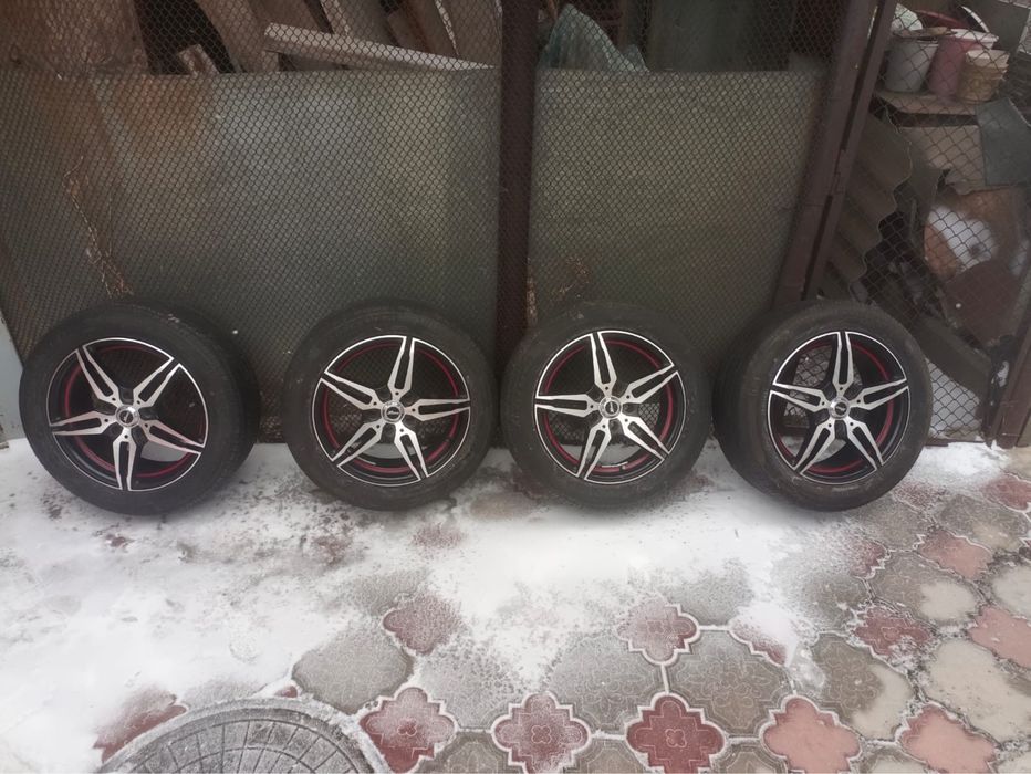 Продам диски с резиной  летние