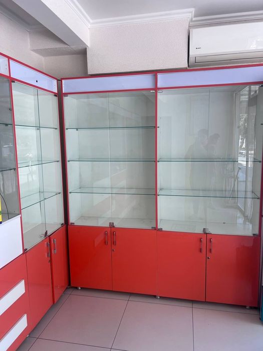 Аптека стеллажи. Аптека учун сотув полкалари. Материал акрил