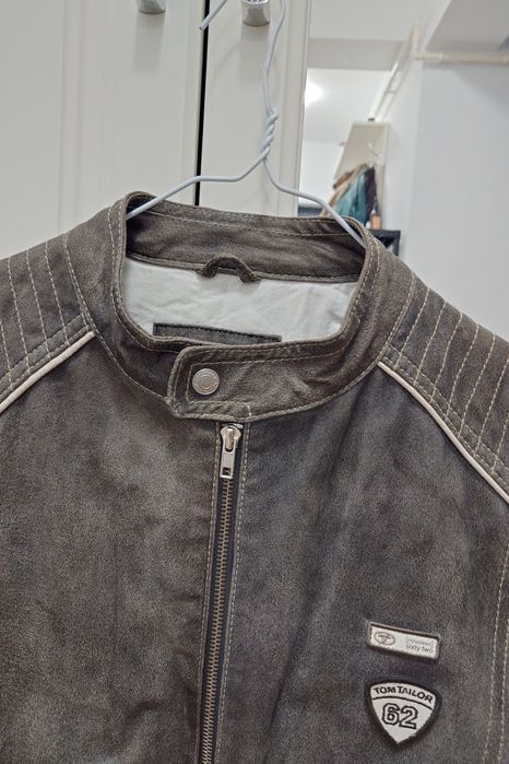 Geaca piele Tom tailor .marime M  100% piele