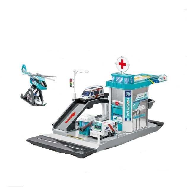 Паркинг и бензиностанция