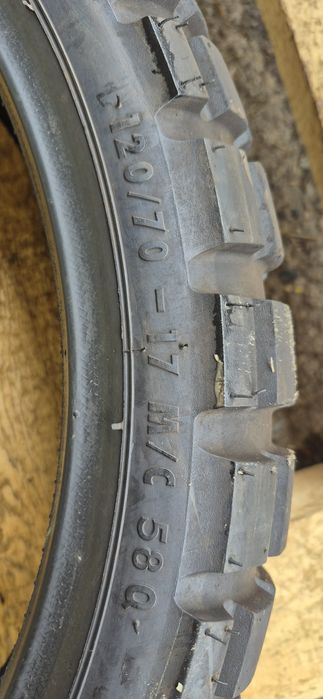 O anvelopa moto ca noua Continental 120/70-17M/C,dot 2017.