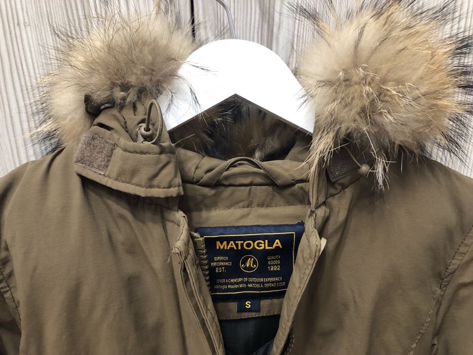 Geaca  parka iarna Matogla S (tip Woolrich)
