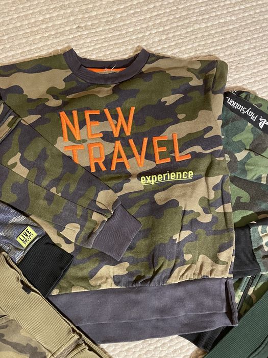 Детски камуфлажни суитчери Zara, Boboli, Next 122см