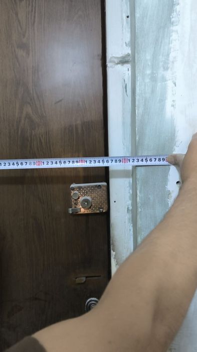Продам, стальную дверь,б/у , самовывоз