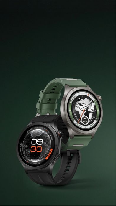 Watch OnePlus Watch 4 46mm - Midnight Titanium, Evergreen Titanium