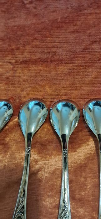 Стар комплект от 6 бр.лъжици