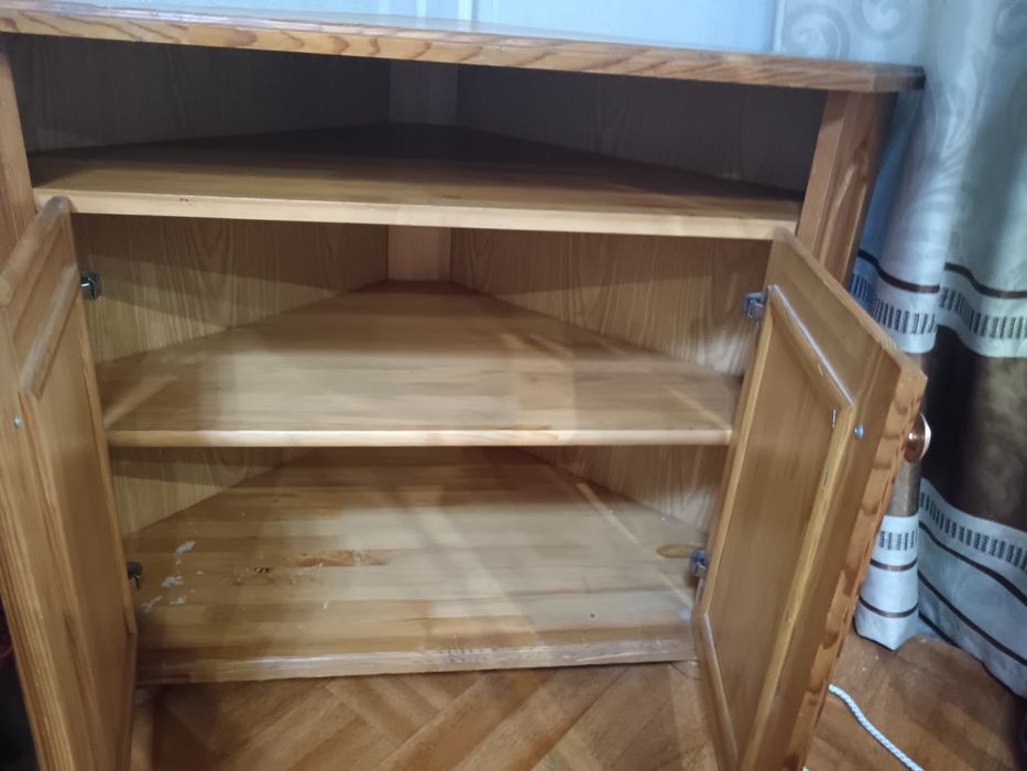 Угловой шкаф под телевизор