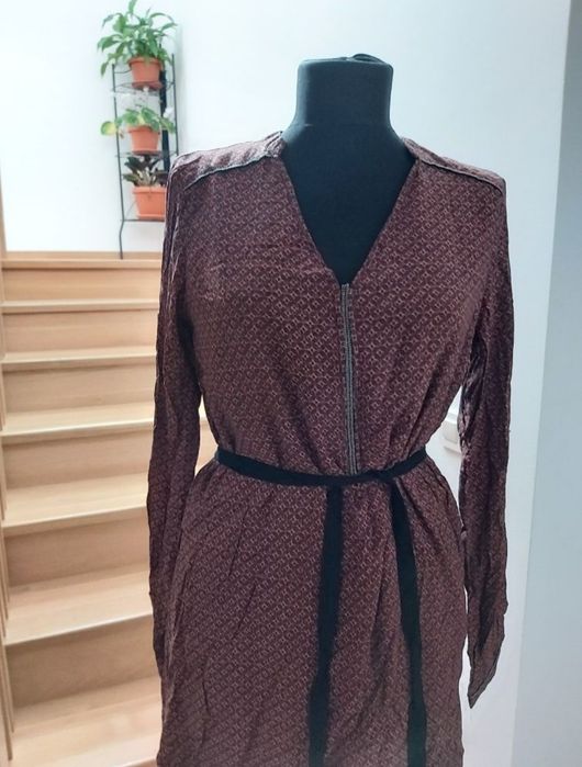 Super pret! Rochie tip camasa Cache Cache, M, noua cu eticheta