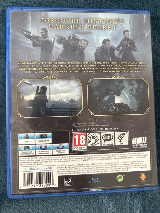Joc ps4 The order 1886