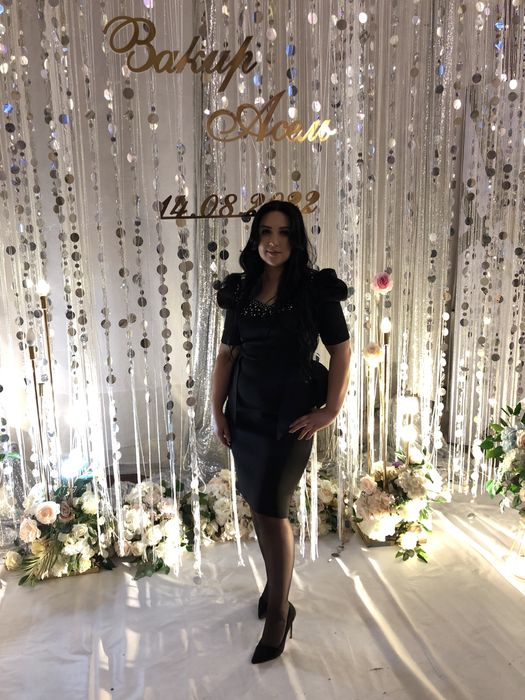 Платье черное