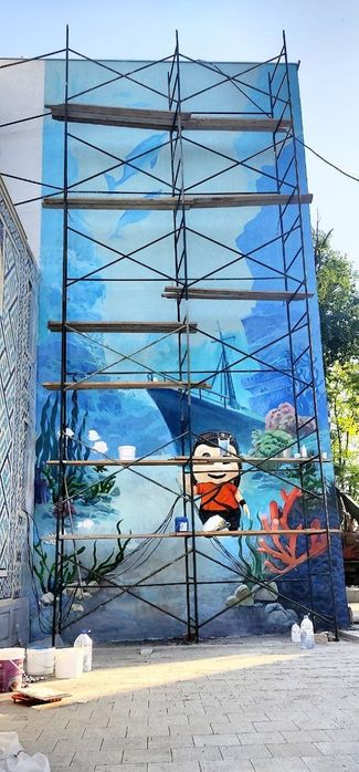 Роспись потолки, стены, сусальное золото патина, барельеф,  декор и др