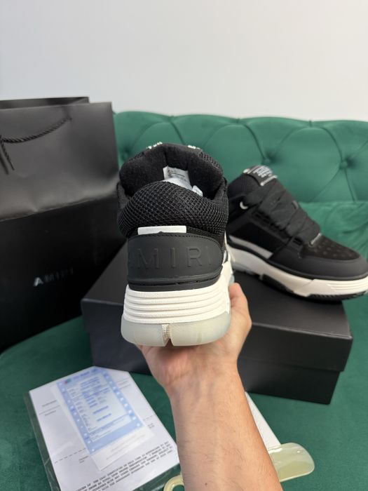 Adidasi Amiri MA-1 piele naturala 100% Full Box colectie noua Premium