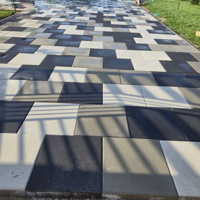 Pavele curte/ pavaje din beton , modele noi pavaje -Magurele Ilfov