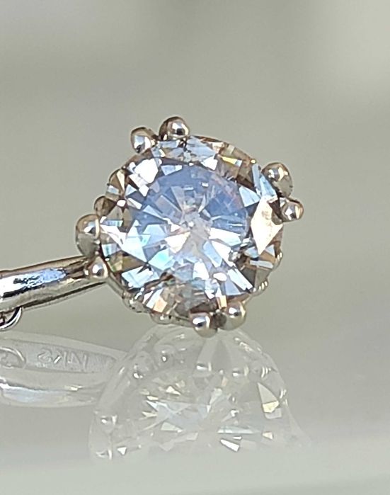 Colier aur 14k cu diamant 0.9ct