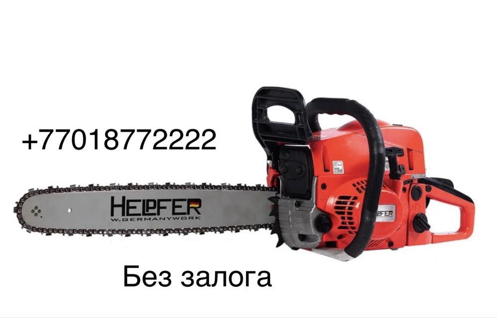 Аренда бензопилы Аренда инструмента леса вышки тура