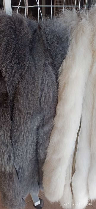 Елегантни естествени кожи от лисица!