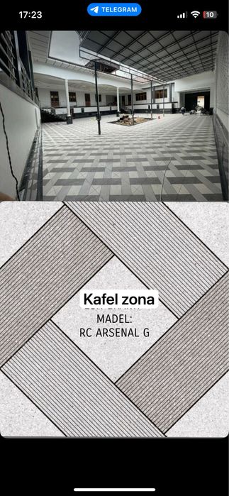 Keromagranit kafel/ hovli uchun/burchatka/Кафель