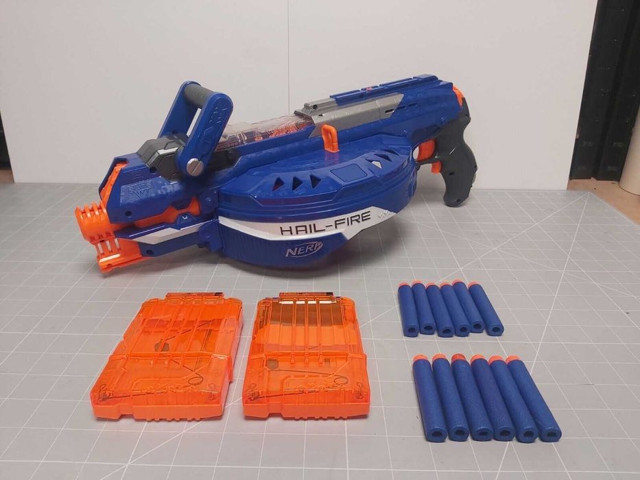 НЪРФ, Бластер с батерии : Nerf Gun N-Strike Elite Hail Fire