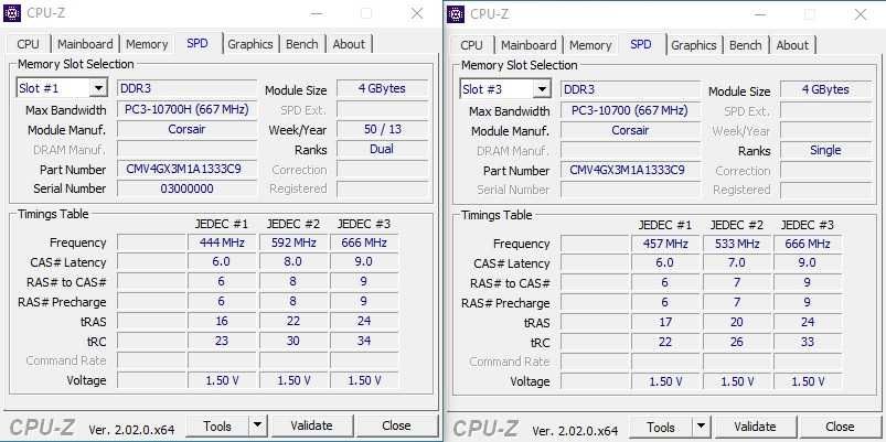 Corsair, Crucial и G.skill DDR3 рам памет- 3 комплекта по 8GB всеки