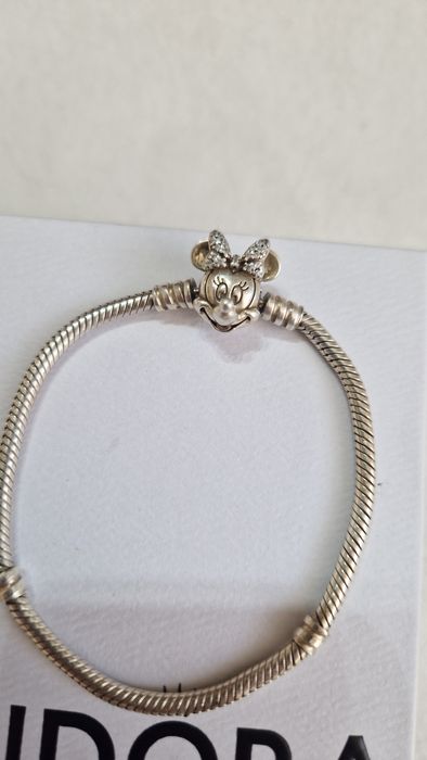 Brățară originală Pandora Disney Minnie, argint 925