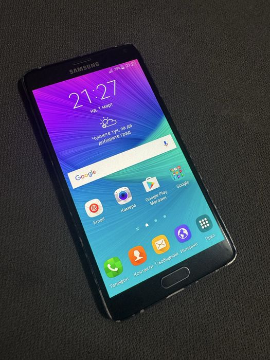 Продавам Samsung Galaxy Note 4 – 32GB