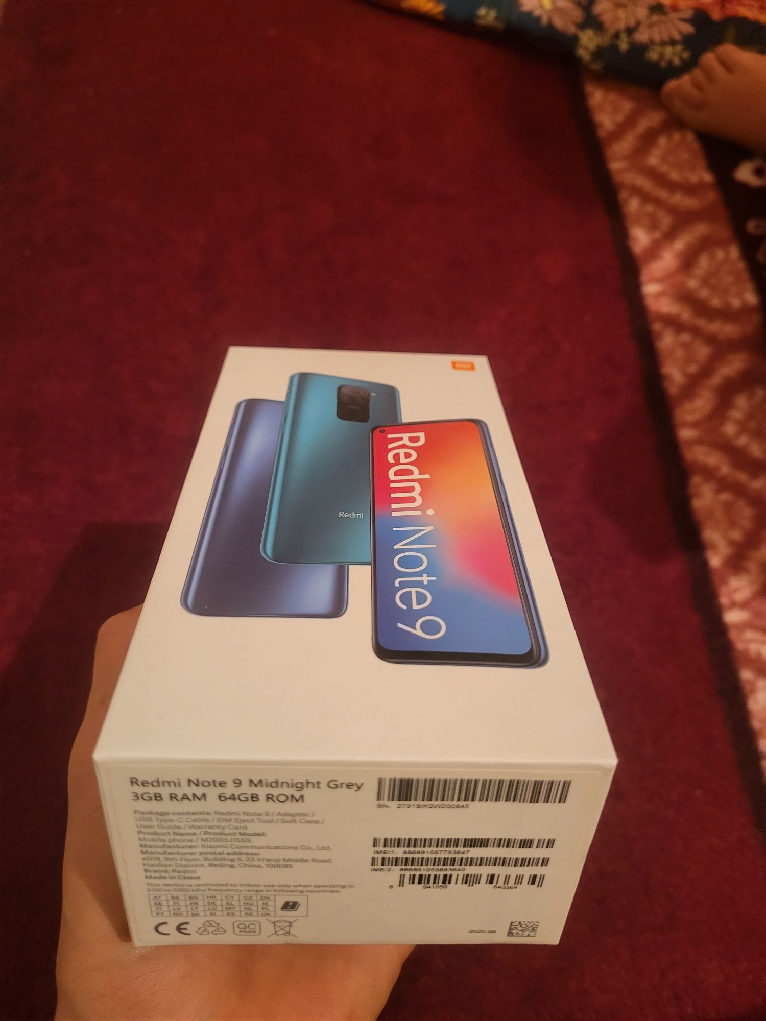 Xiaomi redmi 9 64гб: 45 000 тг. - Мобильные телефоны / смартфоны Коксай на  Olx