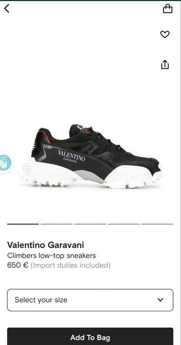 Valentino Garavani originali 100% unisex