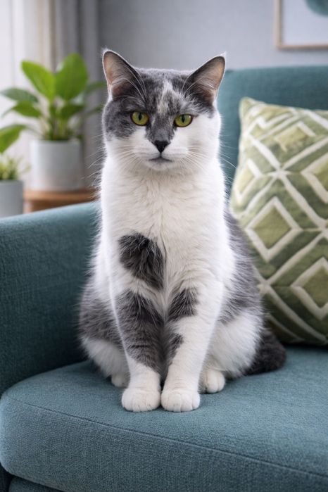 Кот СЕНЯ ищет семью. Кастрирован