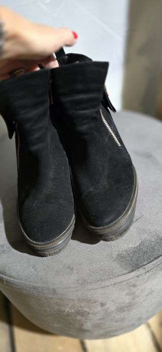 Ghete botine piele