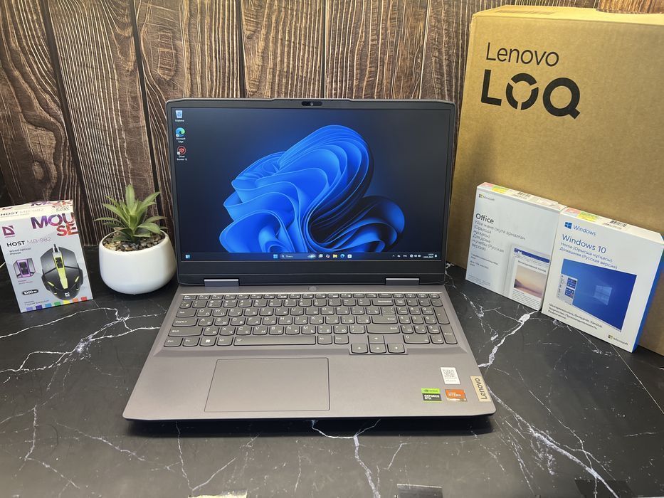 Игровой ноутбук Lenovo LOQ 15 | Ryzen 7-7845HS | 16GB | RTX4060 | 512G
