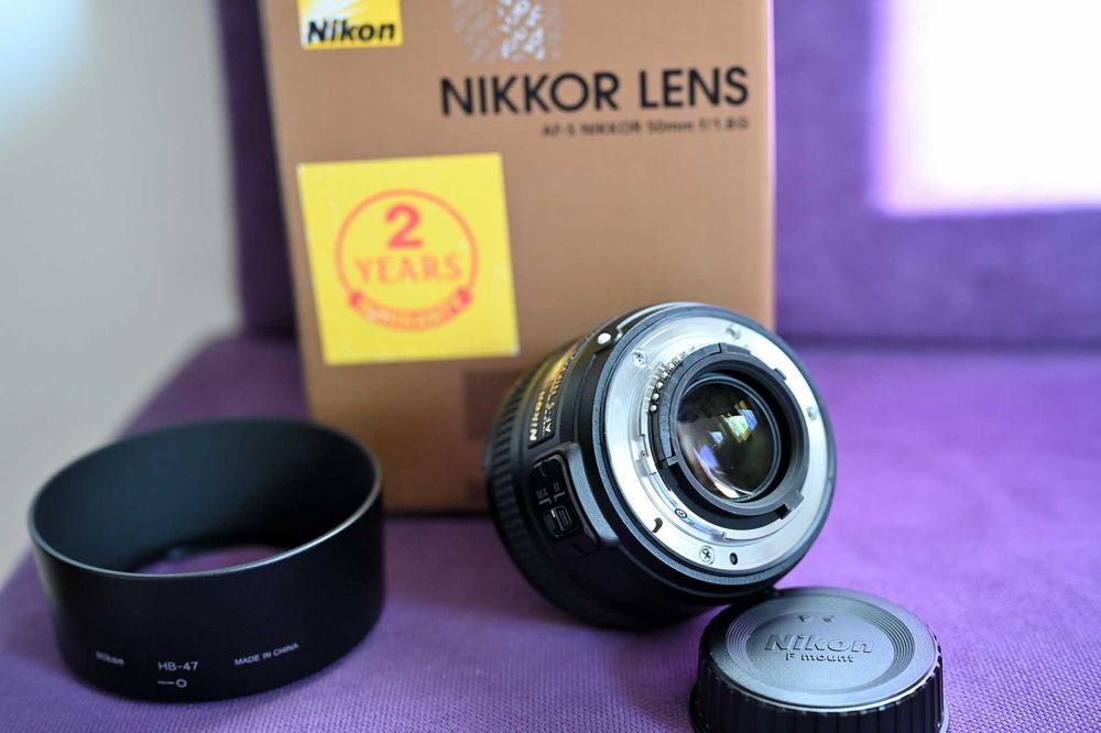 Obiectiv Nikon 50mm 1.8 G ca nou